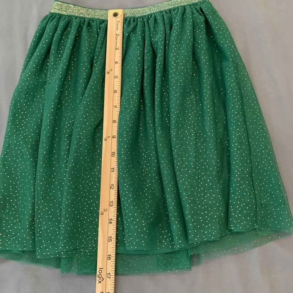 Wonder‎ Nation Dress Way To Celebrate Skirts Girls Large 10-12 Tulle Holiday Set